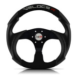 Volante Esportivo Veloce Racing Preto Preto