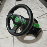 Volante Gamer Racer 4 Em 1 Xbox360 Ps3 Ps2 Pc Com Câmbio