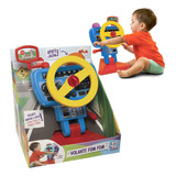 Volante Infantil Brinquedo Bebe Com Buzina