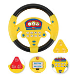 Volante Interativo Infantil Motorista Brinquedo Musical Som