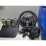 Volante Logitech G29 C/ Pedal C/ Câmbio P/ Pc, Ps3, Ps4, Ps5