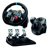Volante Logitech G29 + Câmbio Para, Ps4, Ps3 E Pc