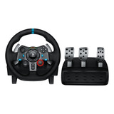Volante Logitech G29 Driving Force Para Ps5 Ps4 Ps3 E Pc