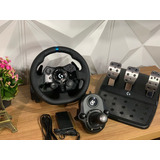 Volante Logitech G923, Com Pedais, Câmbio Trueforce + Brinde