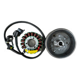 Volante Magneto + Estator C/ Bobina Pulso Sundown Stx 200