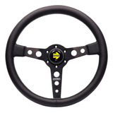 Volante Momo Couro Fusca Brasília Gol + Cubo Estria Fina
