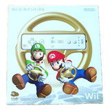 Volante Nintendo Wii Gold Dourado Mario Kart Original Japão 