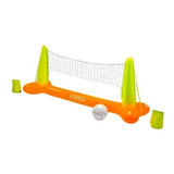 Volei Inflável Praia Piscina Com Bola Rede - Intex 56508