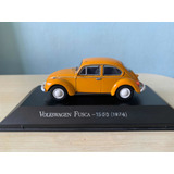 Volkswagen Fusca 1500 (1974) Miniatura / 1:43