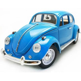 Volkswagen Fusca 1967 Escala 1:18 Die Cast Azul 23 Cm