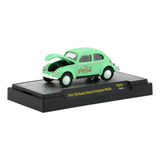 Volkswagen Fusca Beetle Deluxe Coca-cola M2 Machines 1/64