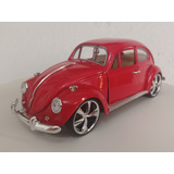 Volkswagen Fusca Rebaixado + Rodas - 1/18 *atenção*