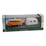 Volkswagen Samba Kombi + Trailer Cararama