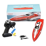 Voltar Barco Lancha Miniatura Brinquedo 2 Motor Recarregável