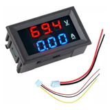 Voltímetro Amperímetro Digital Dc 0-100v 0-10a Led
