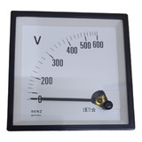 Voltímetro Analógico 600v 96x96 Modelo Fm96 - Renz