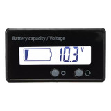 Voltímetro Dc 12v 24v 36v 48v Medidor De Porcentagem E Da Carga Bateria - Sistema Solar / Carro / Som Automotivo