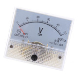 Voltímetro De Painel Analógico 4 Pcs