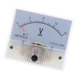 Voltímetro De Painel Analógico Dc 0-20 V