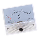Voltímetro De Painel Analógico Dc 0-30 V Painel Analógico D