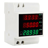 Voltímetro Digital Amperímetro Wattímetro Potenciômetro 6x1