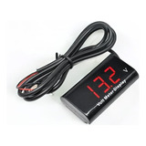 Voltímetro Digital Led Dc 8v-18v 0.56pol Prova D'água