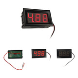 Voltímetro Digital Medidor De Tensão Som Automotivo 2 ~ 20v
