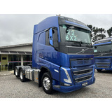 Volvo Fh 460 Azul Ec Cab. Globetrotter 6x2 Ano 2022 Susp. Ar