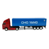 Volvo Globetrotter Fh 16 Com Container Cho Yang -albedo 1/87