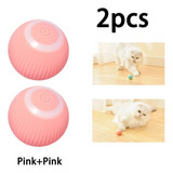 W 2pcs Bola De Silicone Estimação Smart Pet Toy Spinning