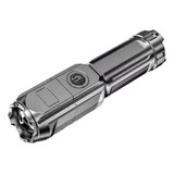 W Zoom Retrátil Levou Luz Forte Foco Lanterna 4pcs Q