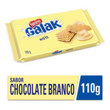 Wafer Galak Recheio Chocolate Branco Nestlé 110g
