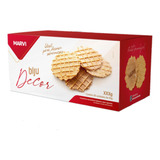 Waffer Biscoito Biju Decor Tipo Stroopwafel Sem Recheio 400g