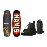 Wakeboard Navis Prancha Gasolina + Par