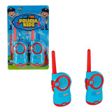 Walkie Talkie 2 Rádios Comunicador Infantil Polícia Kids