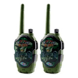 Walkie Talkie Infantil Militar Da Well Kids W-force