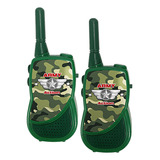 Walkie Talkie Infantil Radio Comunicador De Brinquedo Army D
