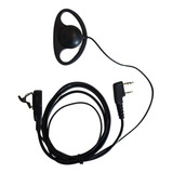 Walkie Talkie Kit 6 Fone Ouvido Microfone D De Rádio Baofeng