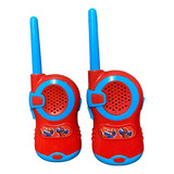 Walkie Talkie Radio Comunicador Brinquedo Infantil  Spider 