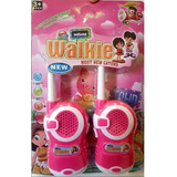 Walkie Talkie Rádio Comunicador Infantil Princesas