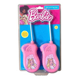 Walkie-talkie Rádio Comunicador Da Barbie