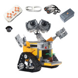 Wall-e Robô Disney -bloco De Montar C/controle Remoto 687pçs