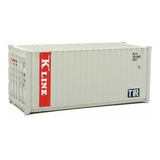 Walthers 20' Corrugated Container Assembled K-line