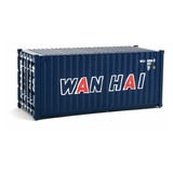 Walthers 20' Corrugated Container Wan Hai