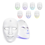 Wan Máscara Facial Leu De 7 Cores Terapia De Luz Máscara