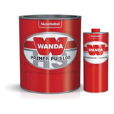 Wanda Primer Pu 5100 Hs De 3 Litros + Endurecedor 3093 1l