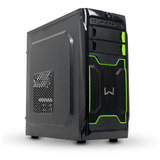 Warrior Haida Gabinete Gamer Preto E