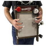 Washboard Torelli Twb38 Washbrothers Inox Médio Percussão Tá