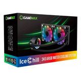 Water Cooler Argb Rainbow Gamemax 1900 Rpm Ice Chill  2-fan