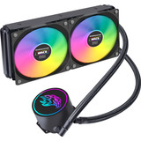 Watercooler K-mex Wac6 240mm Preto Intel/amd Led Multicolor